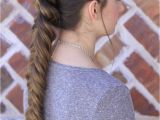 Cute Girl Hairstyles with Braids Pull Through Fishtail Braid Bo