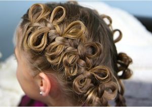 Cute Girls Hairstyles Bow Braid the Bow Braid