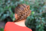 Cute Girls Hairstyles Bow Braid Women Fashion Updates Diagonal Bow Braid Hairstyle for Girls