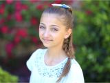 Cute Girls Hairstyles Kamri Stacked Pull Through Braid