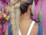 Cute Girls Hairstyles Ladder Braid Braided Ponytail Ideas 40 Cute Ponytails with Braids