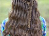 Cute Girls Hairstyles Ladder Braid Scissor Waterfall Braid Bo and More Hairstyles From