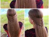 Cute Girls Hairstyles Mermaid Braid Mermaid Half Braid Hairstyles for Long Hair