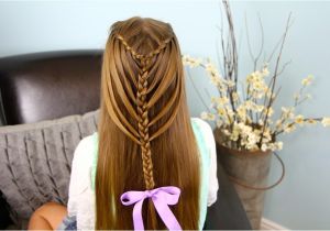 Cute Girls Hairstyles Mermaid Braid Waterfall Twists Into Mermaid Braid