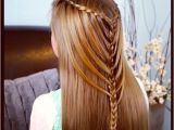 Cute Girls Hairstyles Mermaid Braid Waterfall Twists Into Mermaid Braid