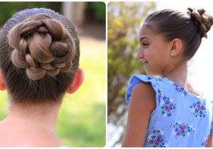 Cute Girls Hairstyles Youtube Channel Braid Buns