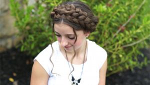 Cute Girls Hairstyls Milkmaid Braid Cute Summer Hairstyles