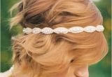 Cute Hairstyle with Headband 30 Wedding Hair Styles for Short Hair