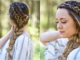 Cute Hairstyles 5 Minute Crafts Double Dutch Side Braid Diy Back to School Hairstyle