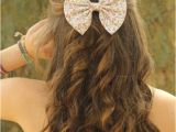 Cute Hairstyles 7th Graders Small Floral Print Hair Bows Hair Bows for Women and Teens Big