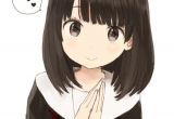 Cute Hairstyles Cartoon Short Black Hair Girl Anime Drawing Drawing Pinterest