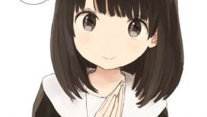 Cute Hairstyles Cartoon Short Black Hair Girl Anime Drawing Drawing Pinterest