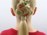 Cute Hairstyles Christmas for An Easy Christmas Hairstyle Try This Cute Christmas Tree Braid