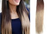 Cute Hairstyles Clip Extensions Two Colors Ombre Indian Remy Clip In Hair Extensions Od005 Clip In