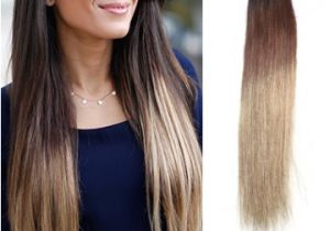 Cute Hairstyles Clip Extensions Two Colors Ombre Indian Remy Clip In Hair Extensions Od005 Clip In