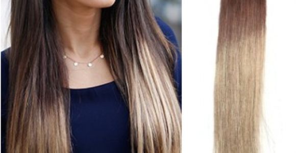 Cute Hairstyles Clip Extensions Two Colors Ombre Indian Remy Clip In Hair Extensions Od005 Clip In