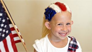 Cute Hairstyles for 4th Of July 4th Of July Flag Hairstyle Hair 101 Cute Tutorial
