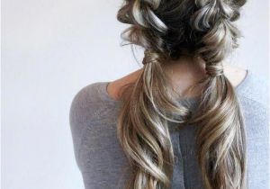 Cute Hairstyles for A Date Watch How to Do Your Own Jumbo Pull Through Braid Pigtails Perfect