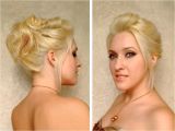 Cute Hairstyles for A Night Out Easy Party Updo for Medium Long Layered Hair Tutorial Cute