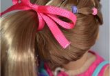 Cute Hairstyles for Ag Dolls Easy Easter Hair Do for Dolls