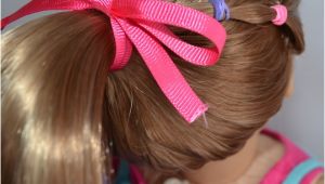 Cute Hairstyles for Ag Dolls Easy Easter Hair Do for Dolls