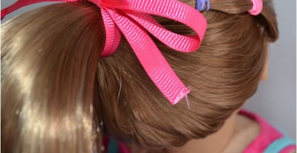 Cute Hairstyles for Ag Dolls Easy Easter Hair Do for Dolls