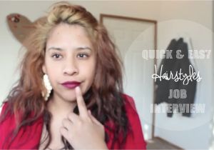 Cute Hairstyles for An Interview Quick and Easy Hairstyles for A Job Interview