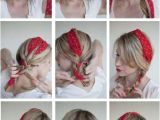 Cute Hairstyles for Camping 16 Beautiful Hairstyles with Scarf and Bandanna Pretty