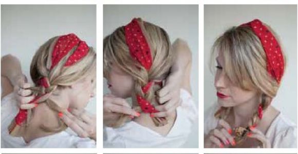 Cute Hairstyles for Camping 16 Beautiful Hairstyles with Scarf and Bandanna Pretty