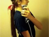 Cute Hairstyles for Cheer Cute Cheerleading Ponytails