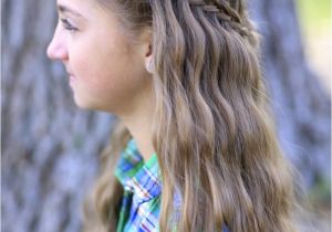 Cute Hairstyles for Cowgirls Scissor Waterfall Braid Bo