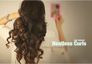 Cute Hairstyles for Curly Hair No Heat How to Curl Your Hair without Heat