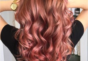 Cute Hairstyles for Dyed Tips 20 Brilliant Rose Gold Hair Color Ideas
