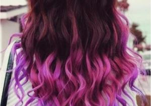 Cute Hairstyles for Dyed Tips Pretty Ombre Hair Pinterest