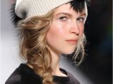 Cute Hairstyles for Hats Cute Cozy Hat Hairstyles to Try This Fall