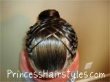 Cute Hairstyles for Ice Skating Woven French Braid Ponytail Hairstyles for Girls