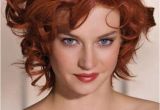 Cute Hairstyles for Red Curly Hair Red Short Curly Hair