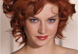 Cute Hairstyles for Red Curly Hair Red Short Curly Hair