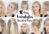 Cute Hairstyles for School with Short Hair 17 Easy Back to School Hairstyles