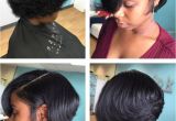 Cute Hairstyles for Short Hair Black Girl Silk Press and Cut Short Cuts Pinterest