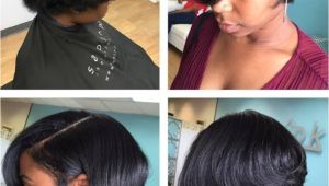 Cute Hairstyles for Short Hair Black Girl Silk Press and Cut Short Cuts Pinterest
