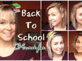 Cute Hairstyles for Shoulder Length Hair for School Back to School Quick & Easy Hairstyles Shoulder Length