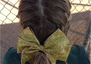 Cute Hairstyles for softball Games softball Game Day Hairstyle
