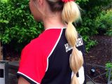 Cute Hairstyles for softball Games softball Hair softball Hairstyles