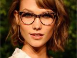 Cute Hairstyles Glasses Wearers Best Wavy Short Hair Hairstyles with Side Bangs for Women with