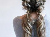 Cute Hairstyles Gym Watch How to Do Your Own Jumbo Pull Through Braid Pigtails Perfect