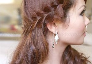 Cute Hairstyles Katniss Braided Hairstyles Plaits Braided Hair Half Updo with Braid