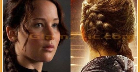 Cute Hairstyles Katniss Katniss Everdeen Braid Hairstyle Hunger Games Front and Back View