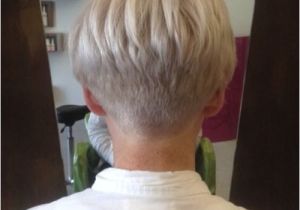 Cute Hairstyles Long In Front Short In Back Love the Back View Of This Cut Short Hairstyle In 2019