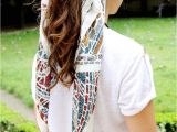 Cute Hairstyles On Jeans 7 Ponytail 7 Different Ways to Wear A Scarf This Winter